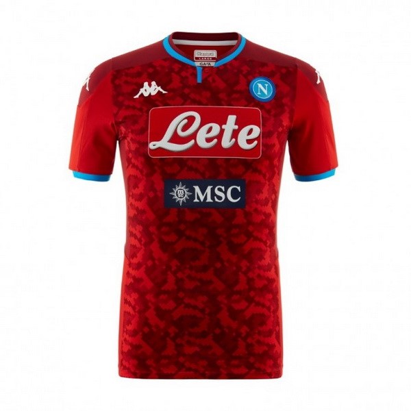 Camiseta Napoli Portero 2019-20 Rojo